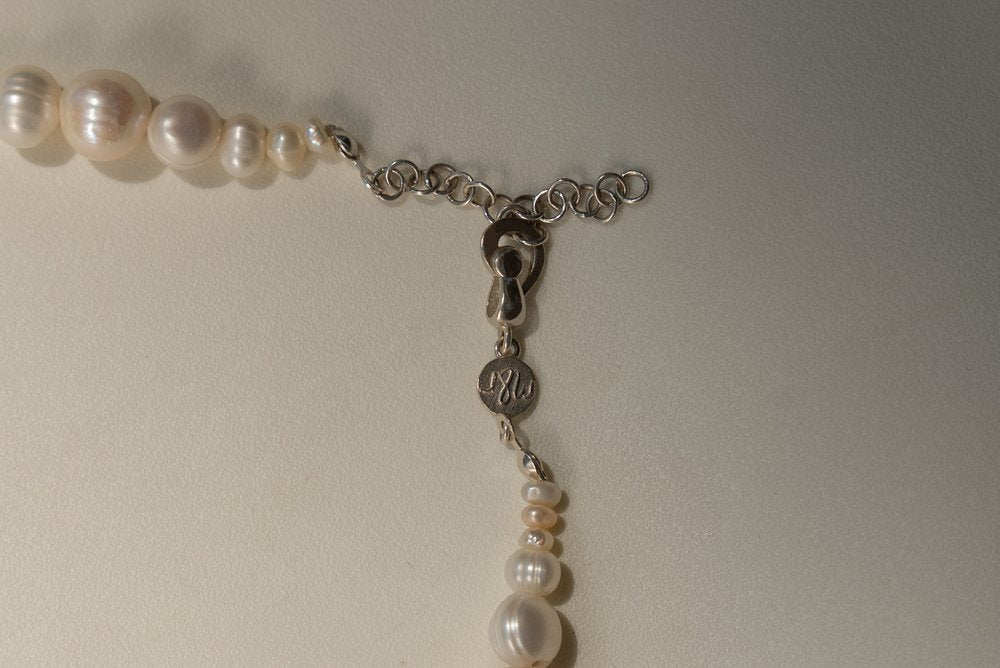 Balancing Act Pearl Necklace