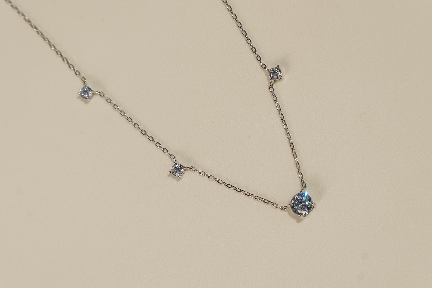 Circle Gem Necklace