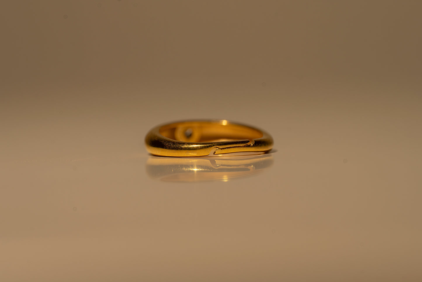 Heart Gem Adjustable Ring