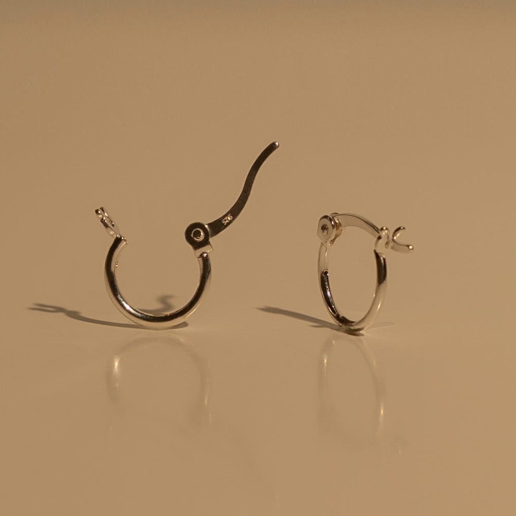 Petite Hinged Hoops