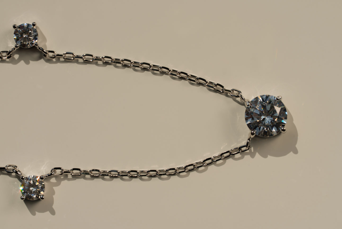 Circle Gem Necklace