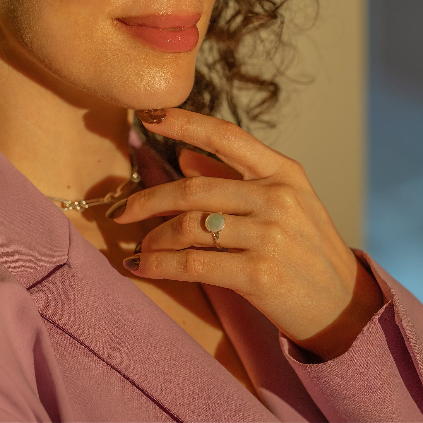 Léonie Pearl Ring