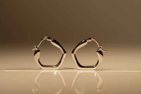 Fluid Hexagon Hoop Single