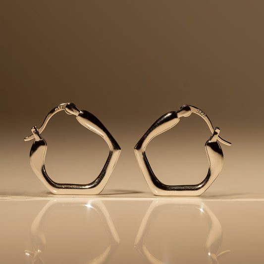Fluid Hexagon Hoops