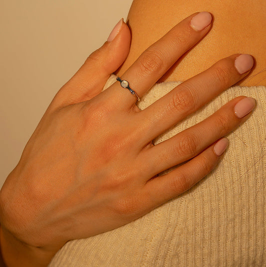 Silvie Moonstone Ring