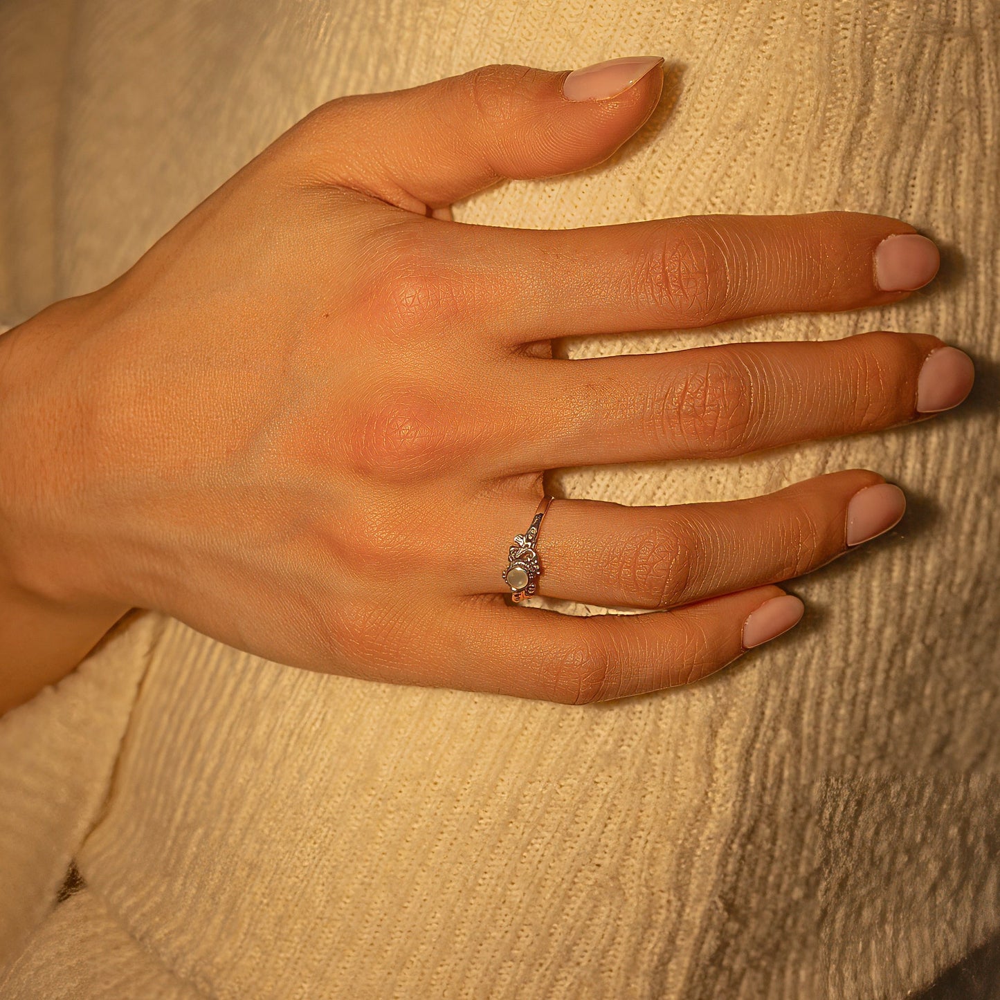 Soléne Pearl Ring