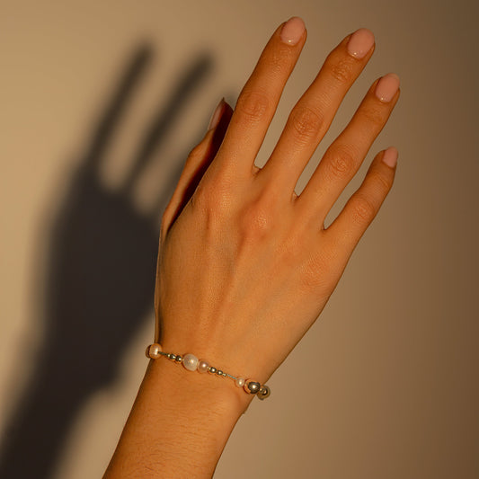Bubble Gum Pearl Bracelet