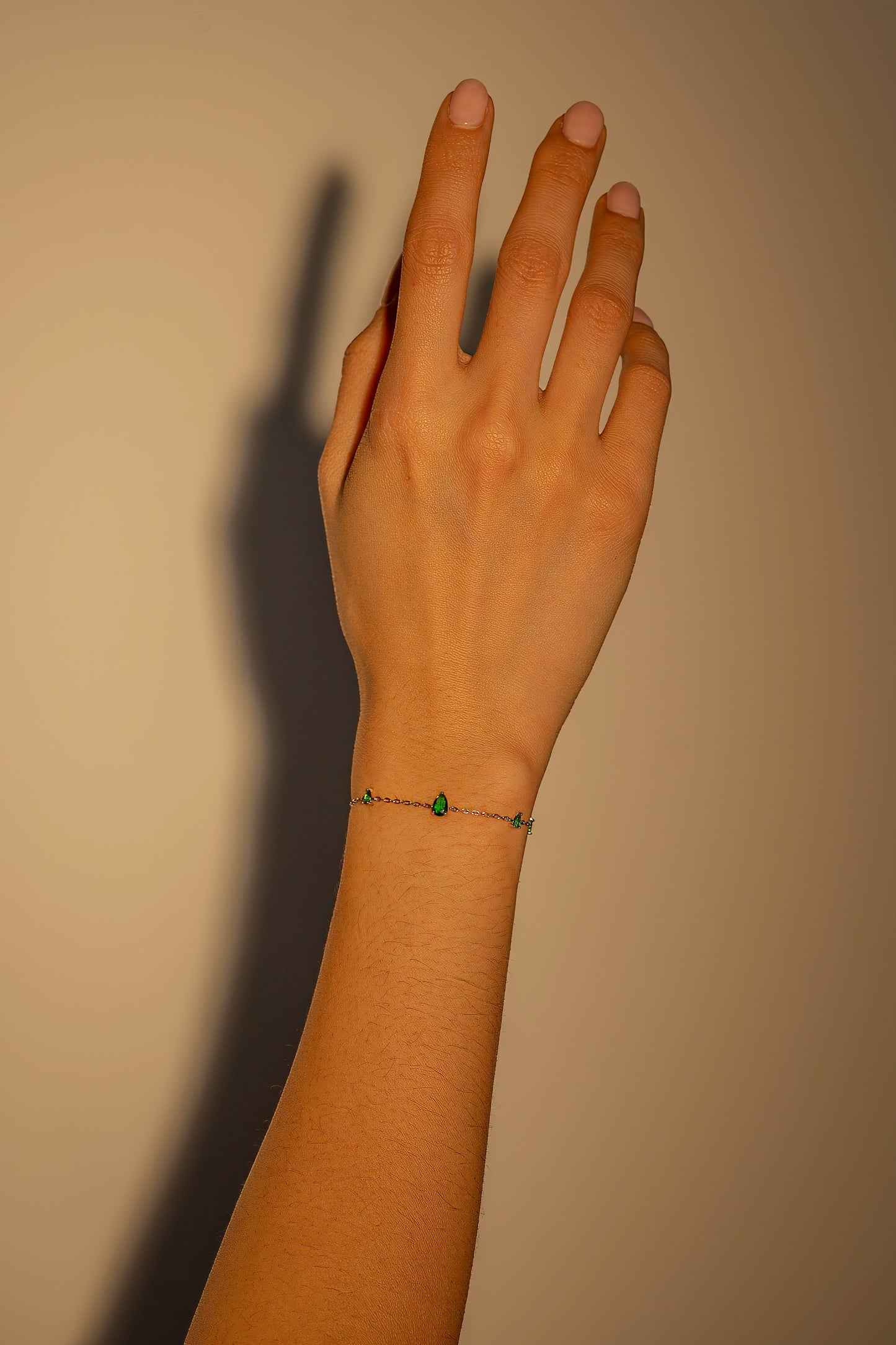 Triangle Gem Bracelet