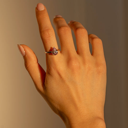 Drop Centerstone Ring