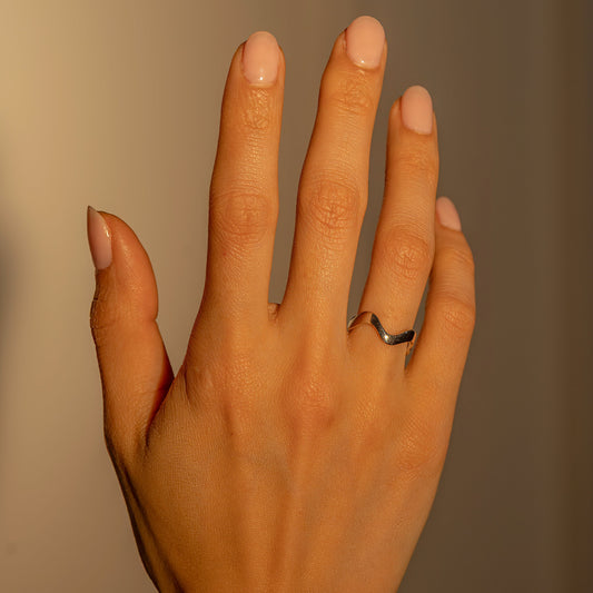 Wavy Adjustable Ring