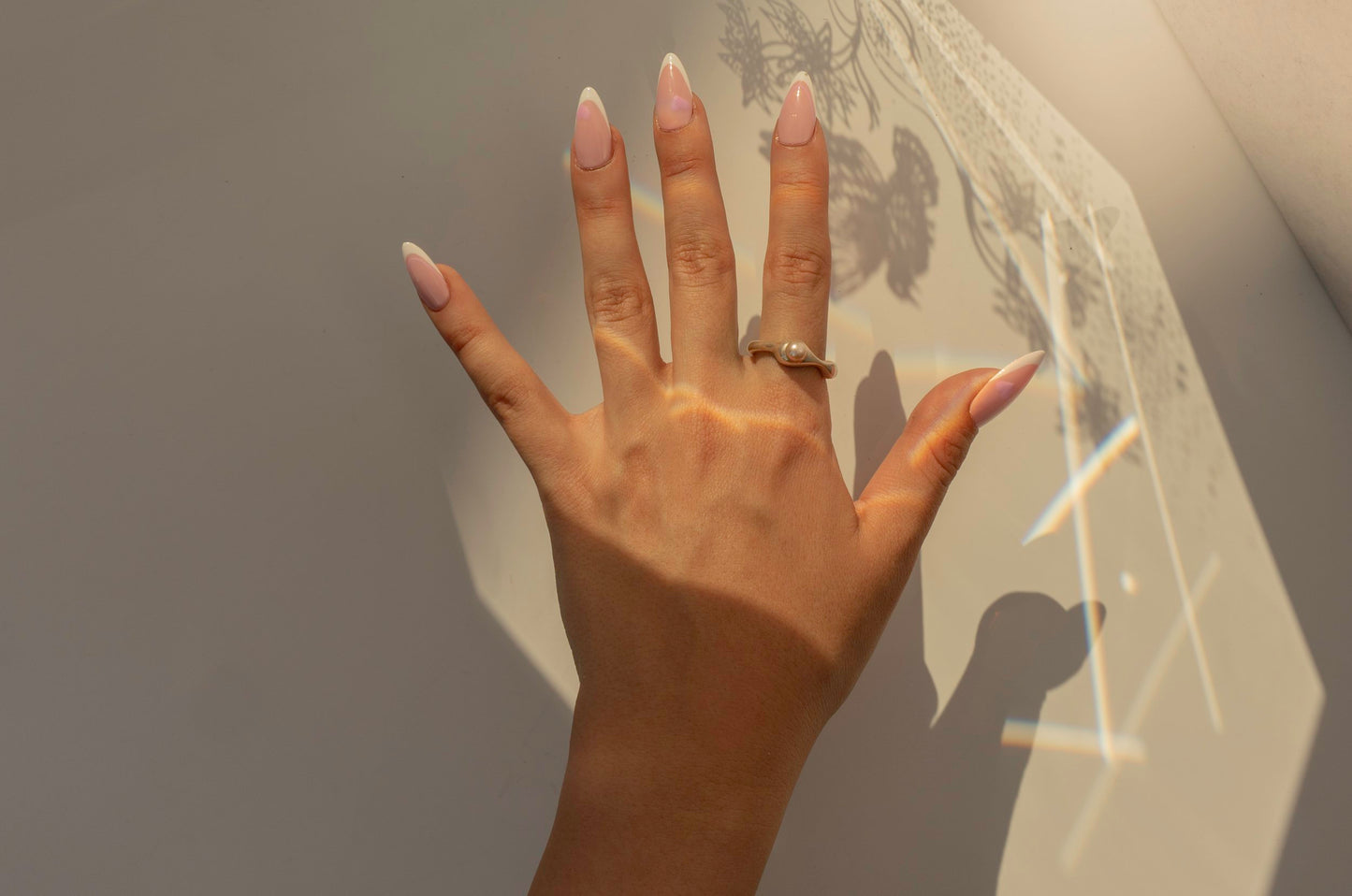 Fluid Pearl Ring