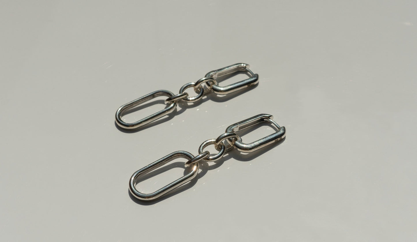 Paperclip Earrings