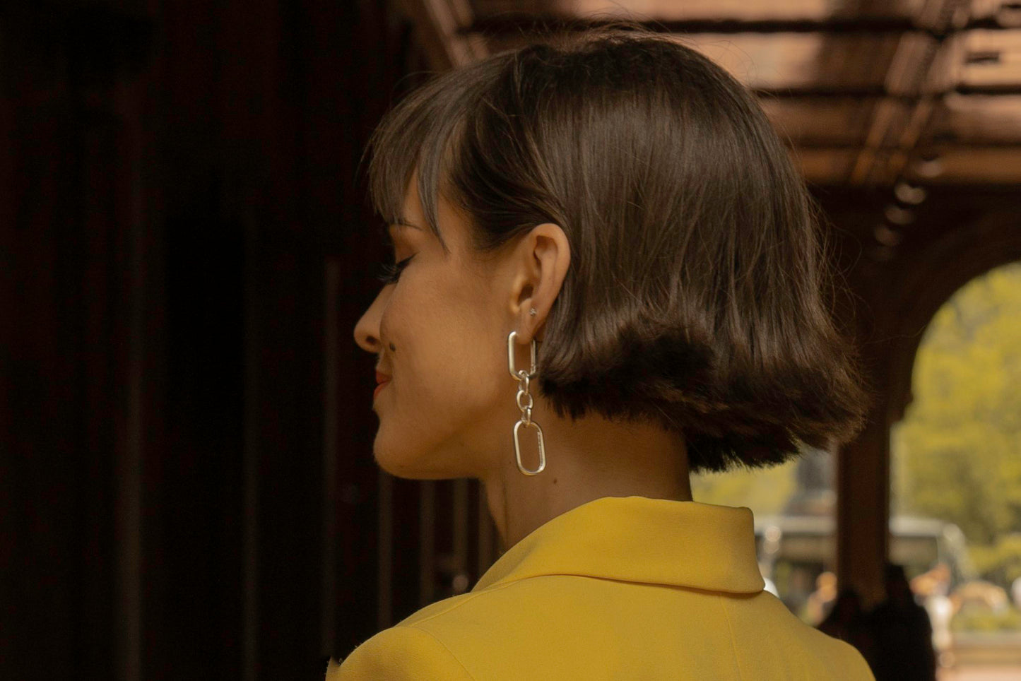 Paperclip Earrings