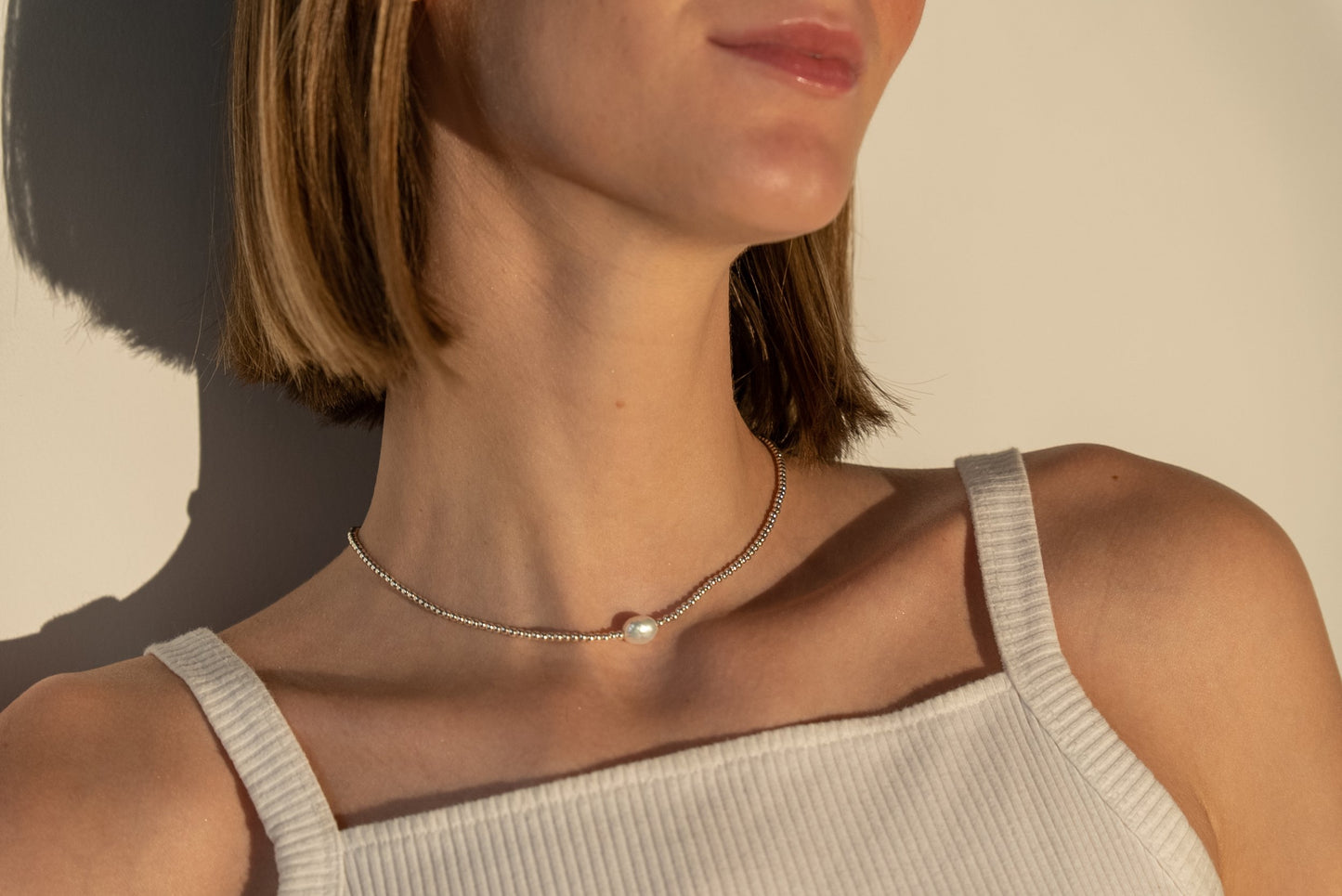 Adella Pearl Necklace
