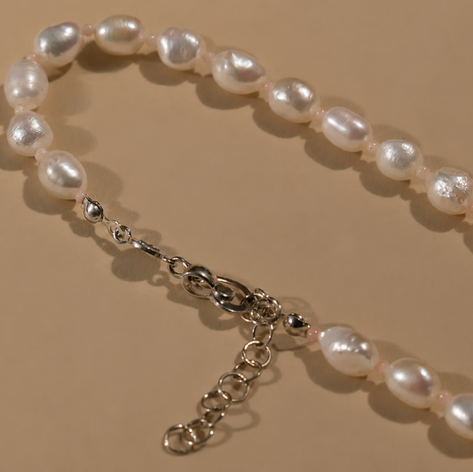 Pink Jade Necklace