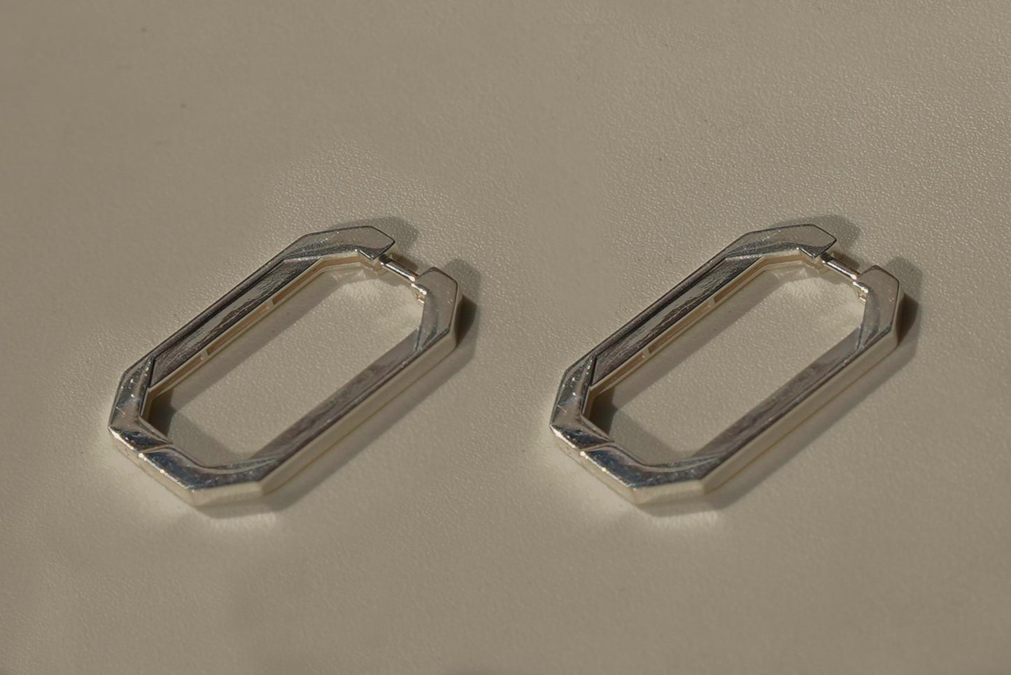 Tall Geo Hoops