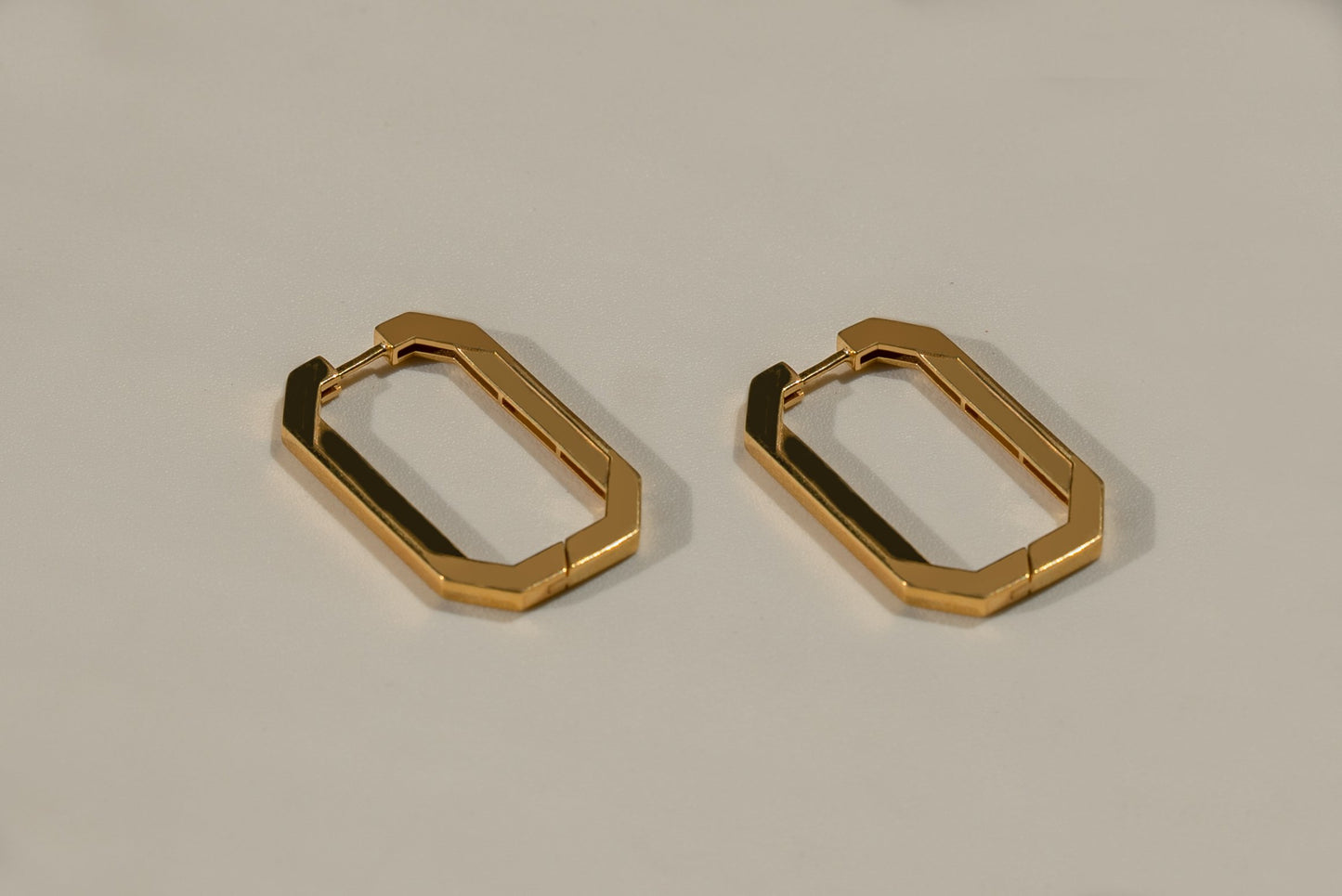 Tall Geo Hoops