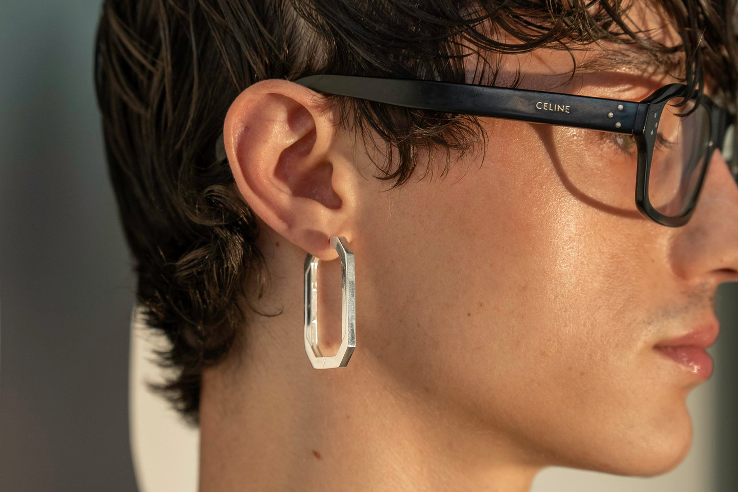 Tall Geo Hoops