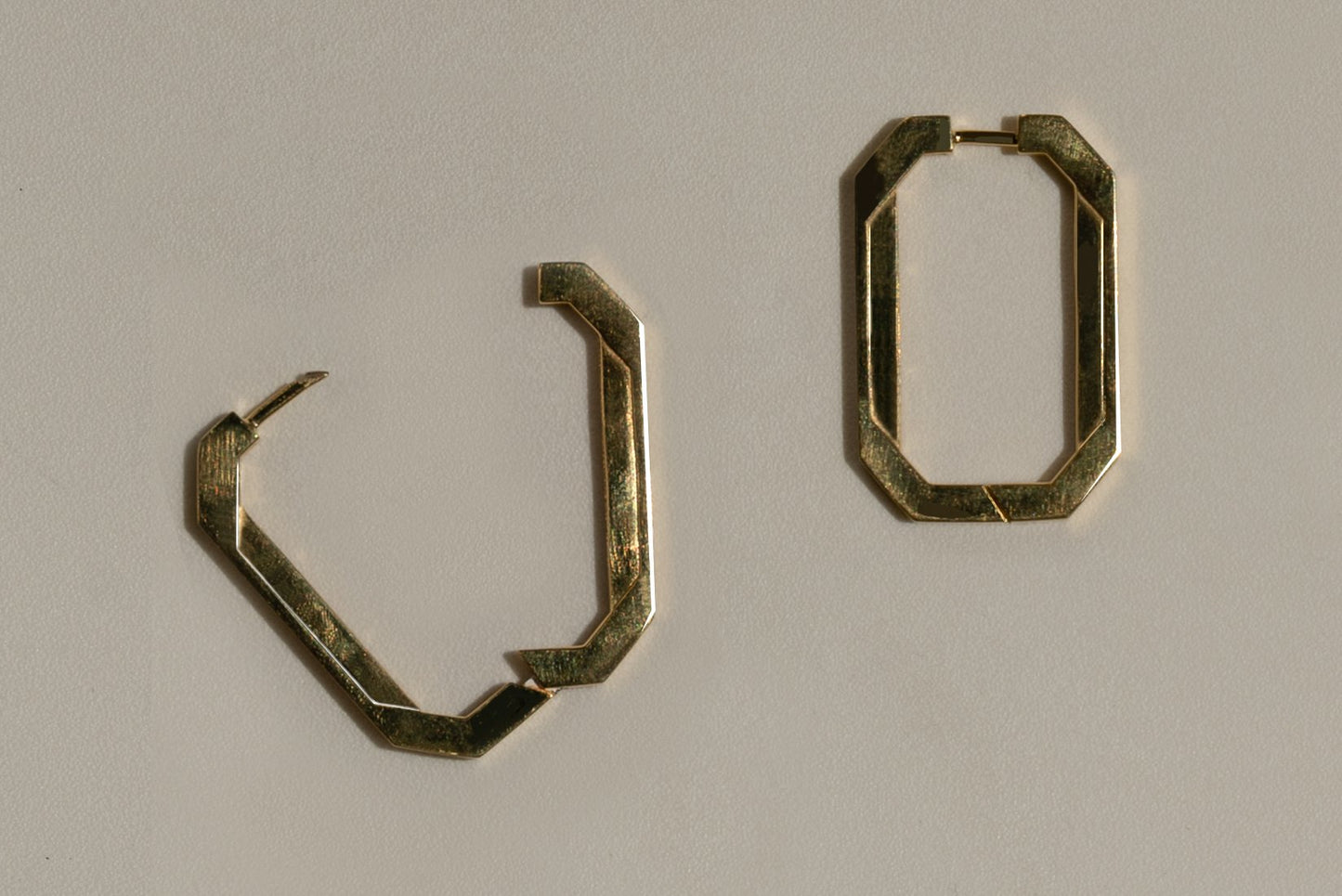 Tall Geo Hoops