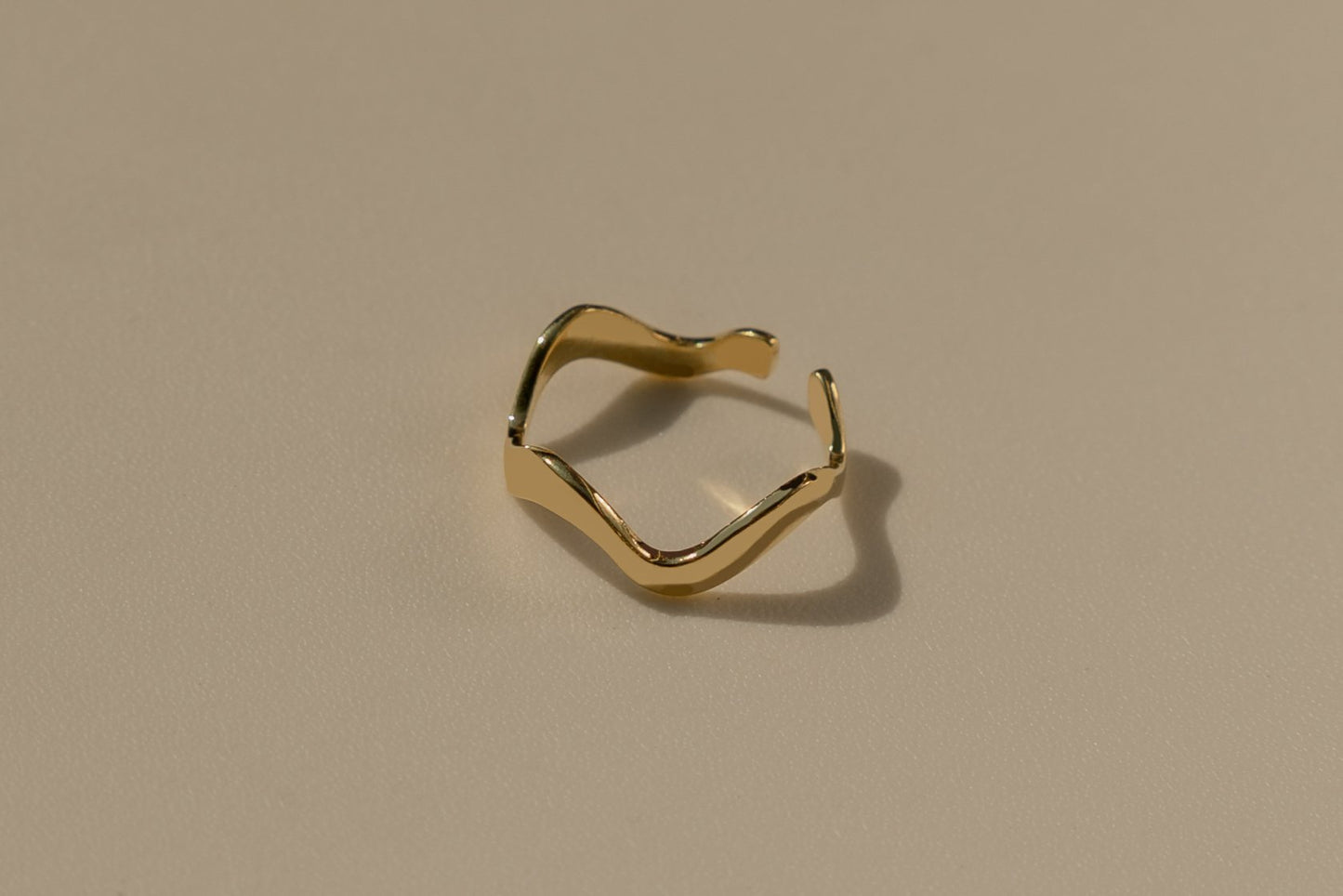 Wavy Adjustable Ring