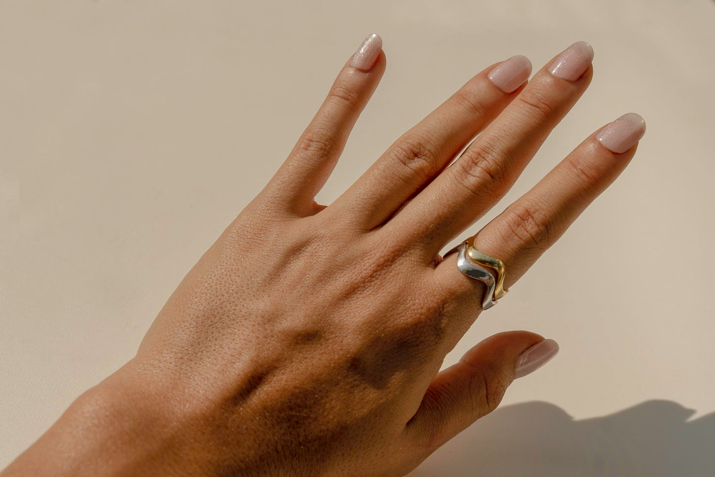 Wavy Adjustable Ring