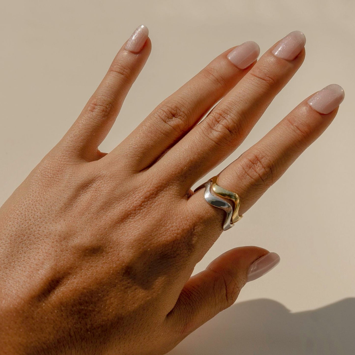 Wavy Adjustable Ring