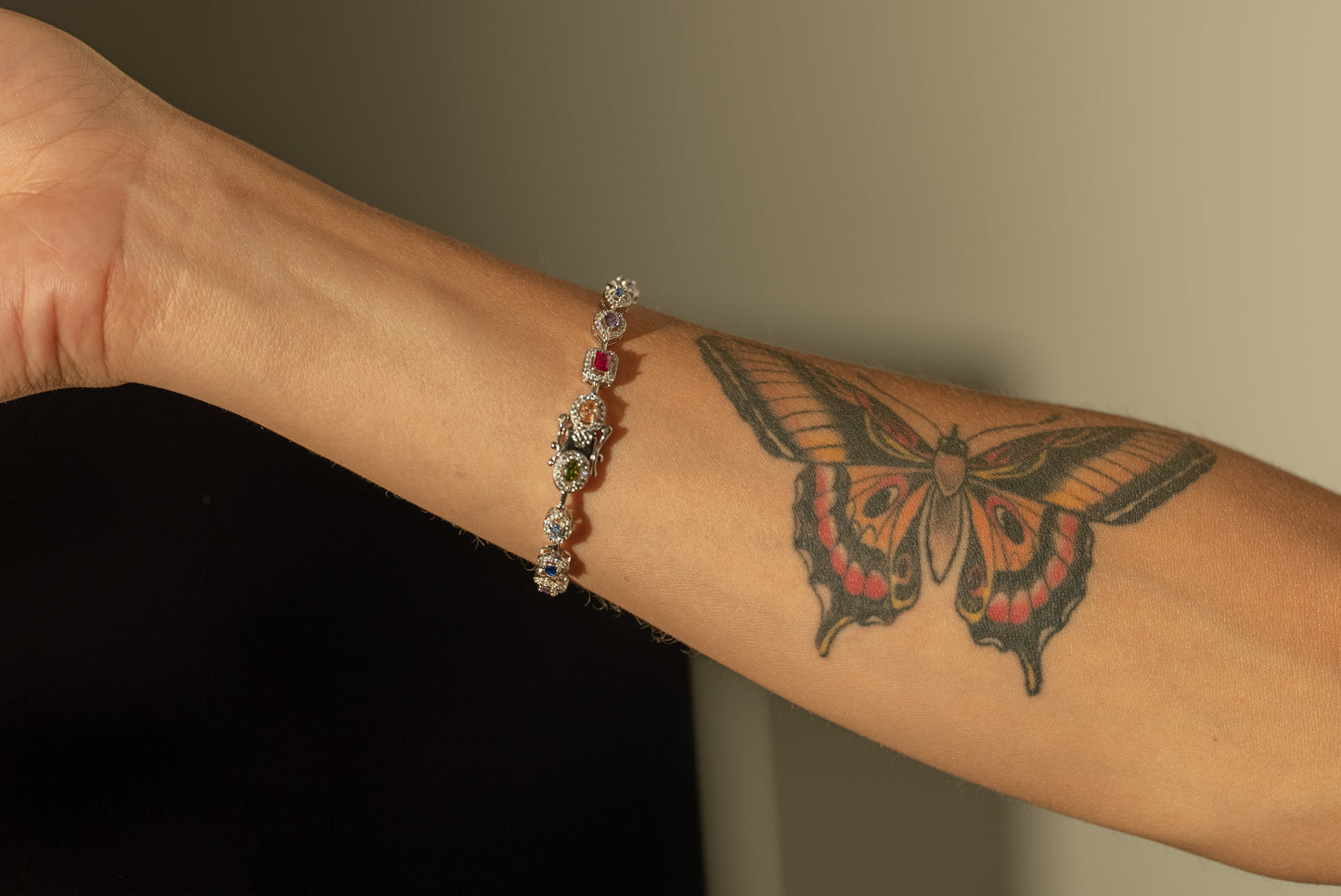 Rainbow Gem Bracelet