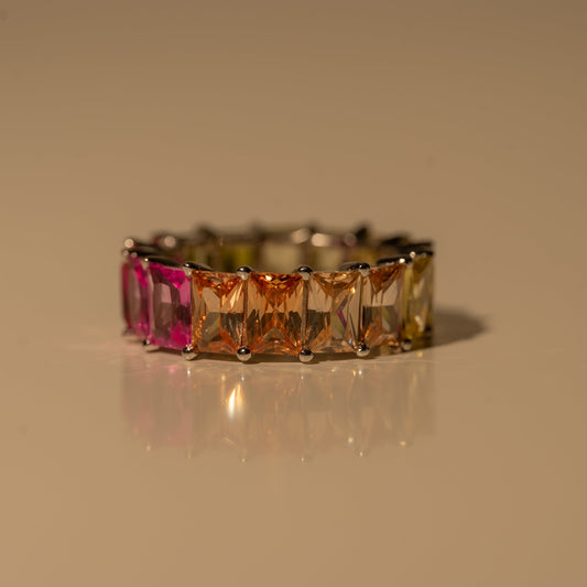 Baguette Cut Eternity Ring