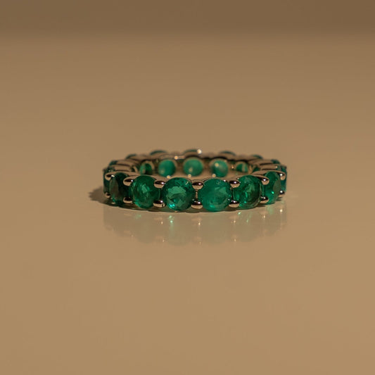 Emerald Eternity Ring