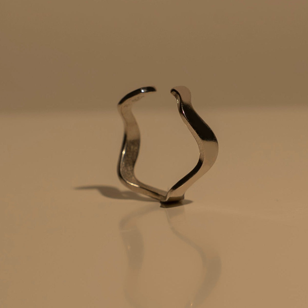 Wavy Adjustable Ring