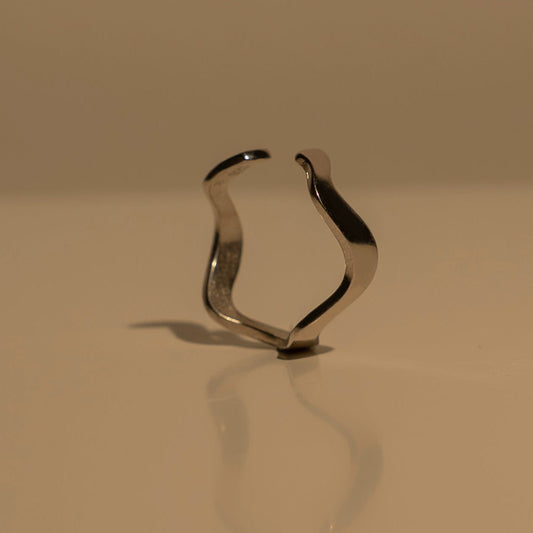 Wavy Adjustable Ring