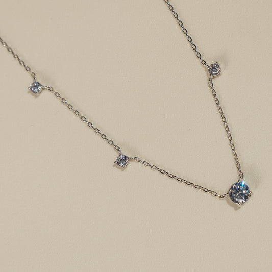 Circle Gem Necklace