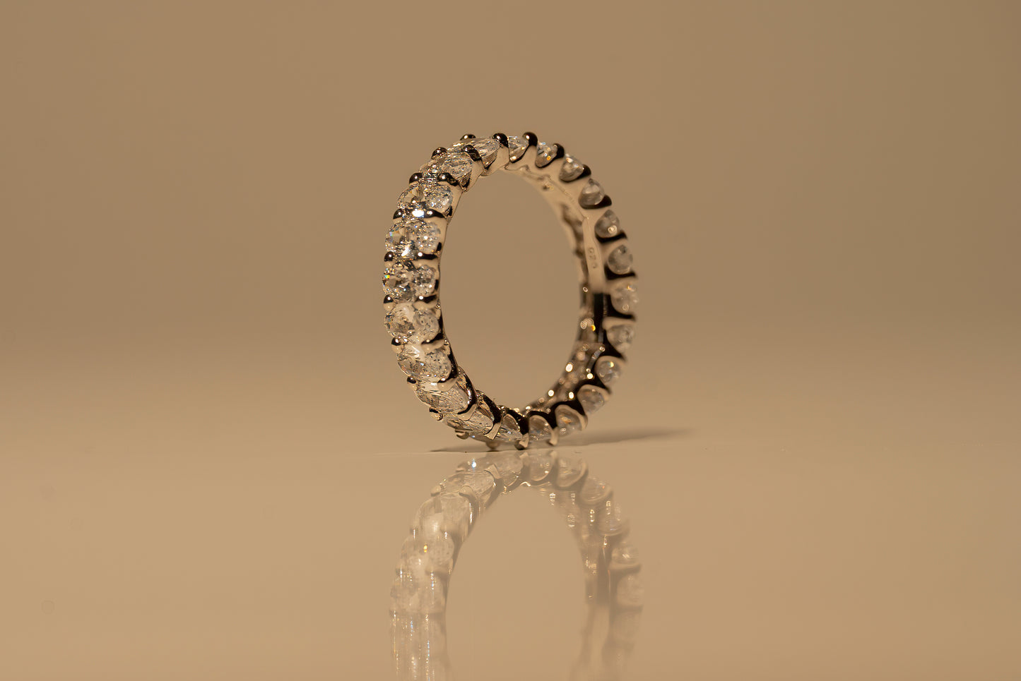 Oval Cut Eternity Ring