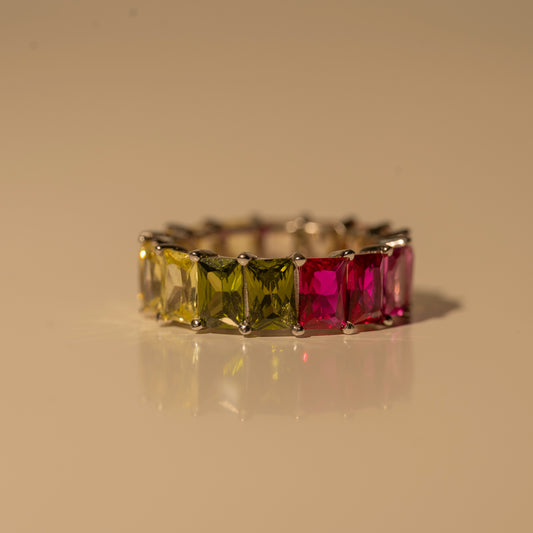 Baguette Cut Eternity Ring