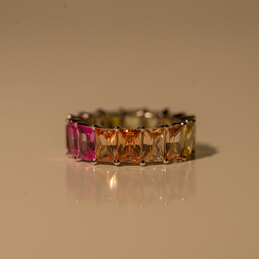 Baguette Cut Eternity Ring