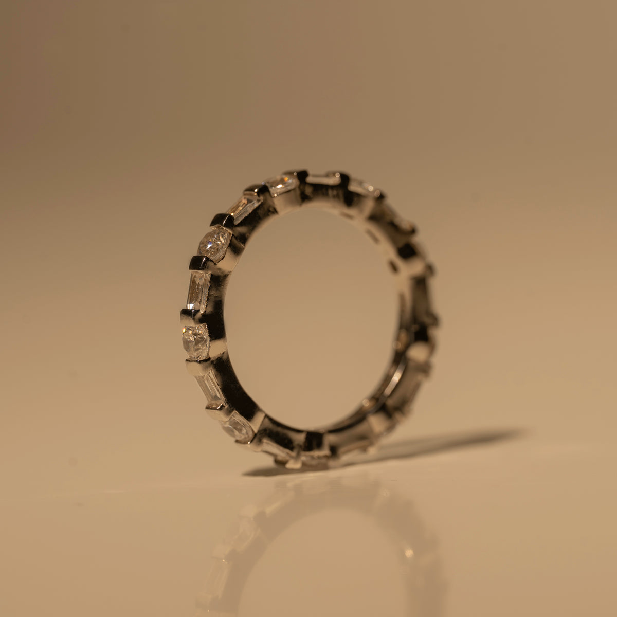 Domino Gem Ring
