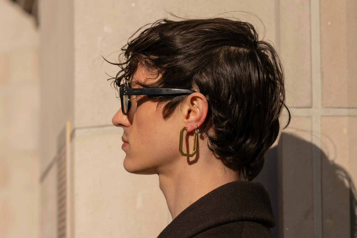 Tall Geo Hoops