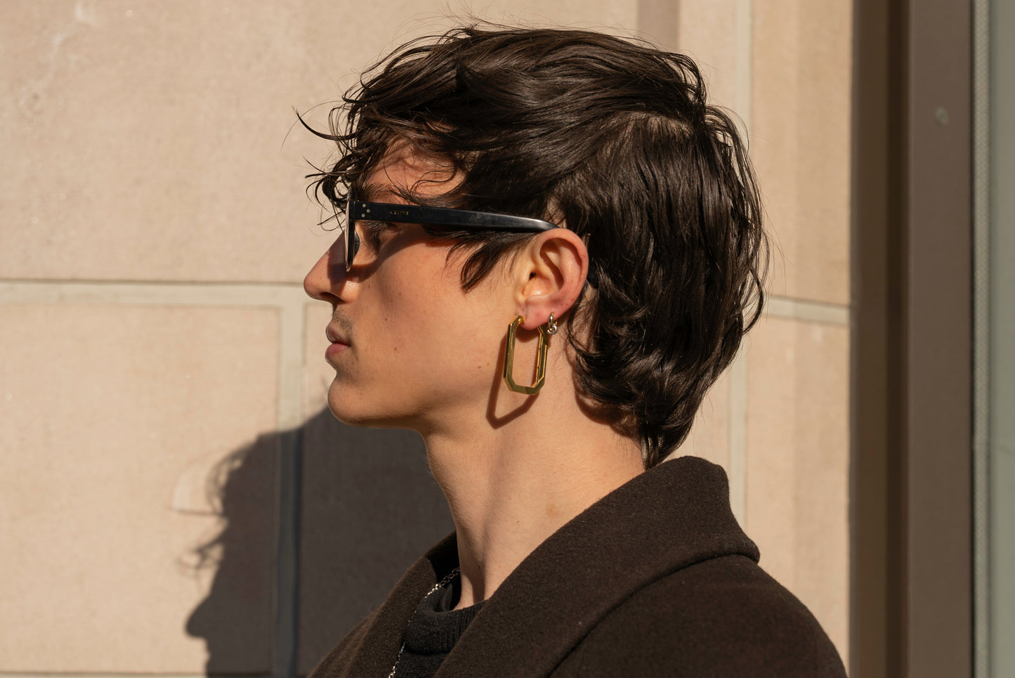 Tall Geo Hoops