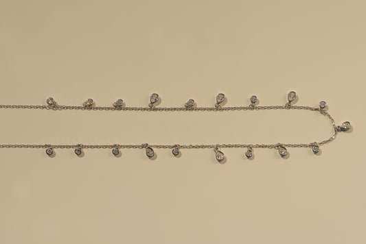 Drippy Gem Necklace