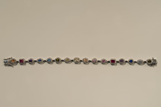 Rainbow Gem Bracelet