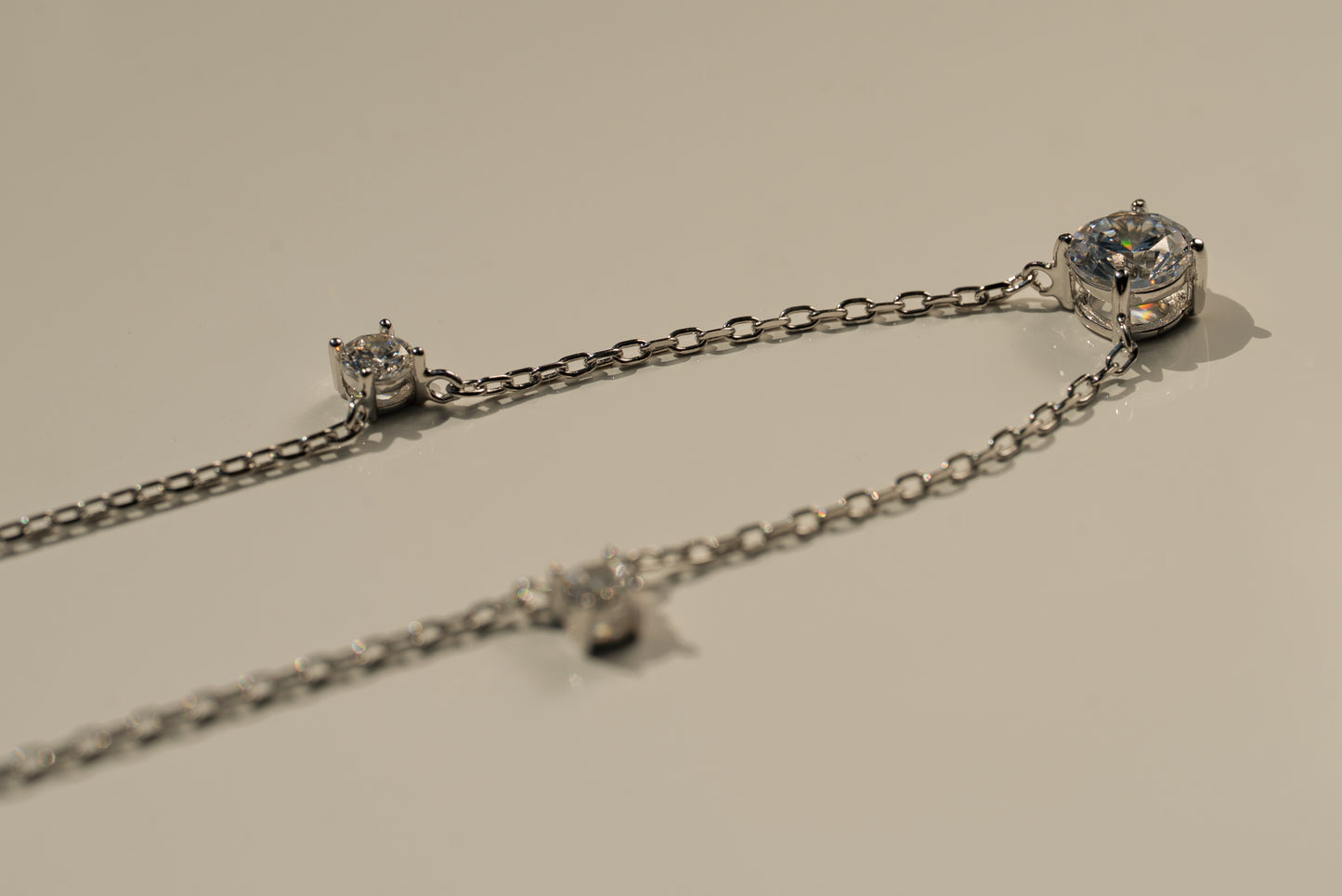 Circle Gem Necklace