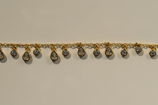 Drippy Gem Necklace