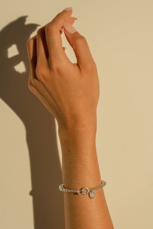Balancing Act Silver Bracelet