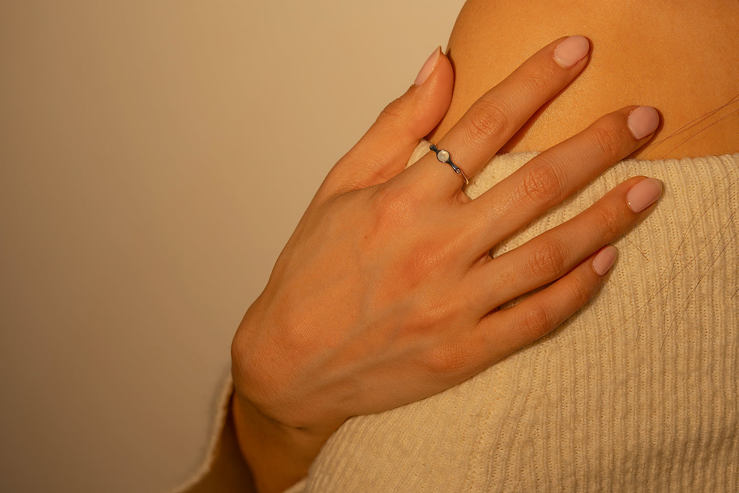 Silvie Moonstone Ring