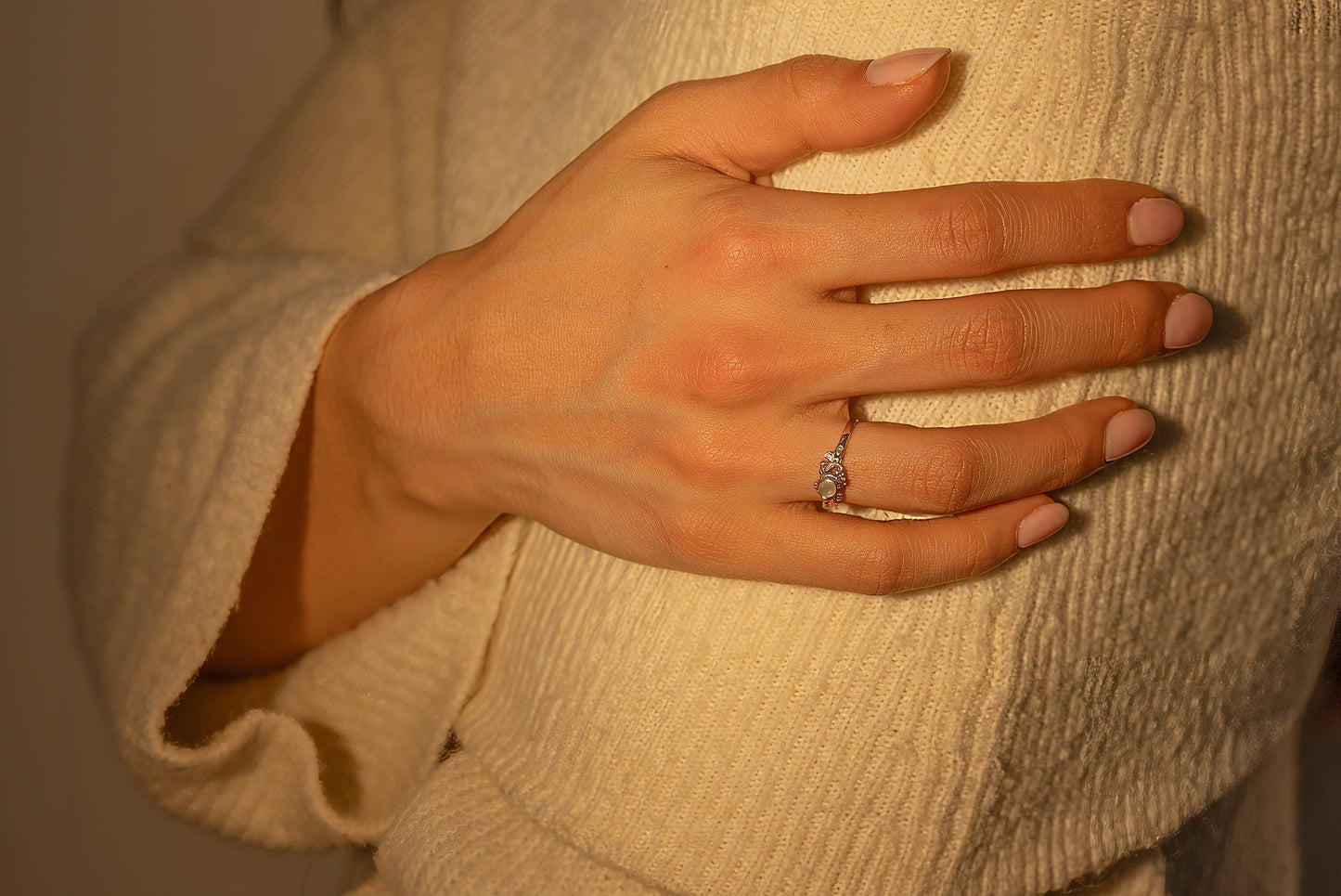 Soléne Pearl Ring