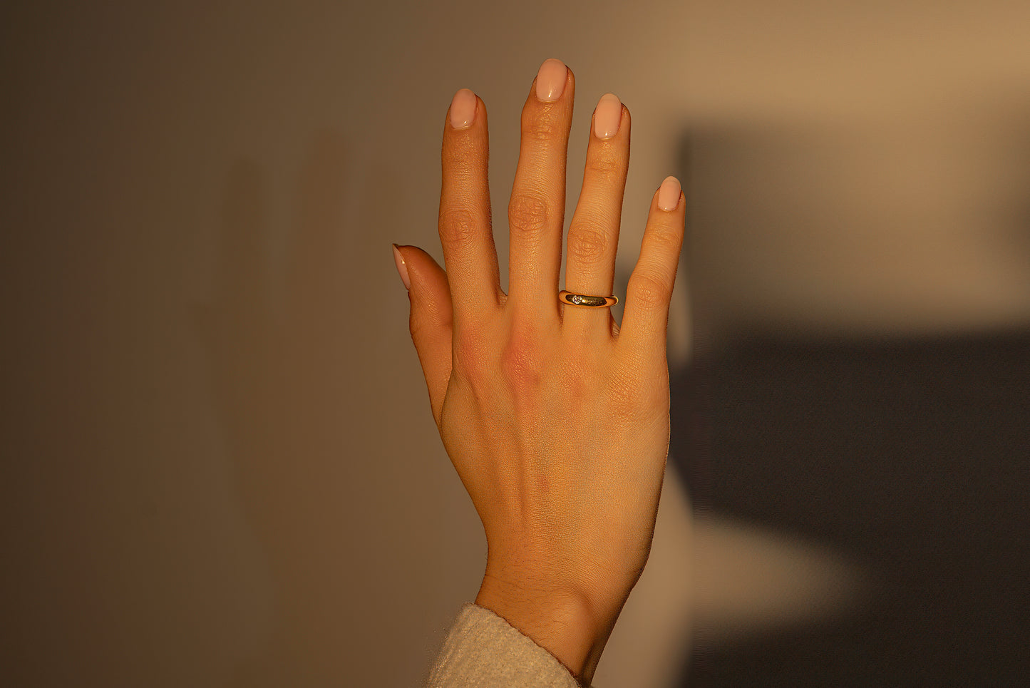 Heart Gem Adjustable Ring