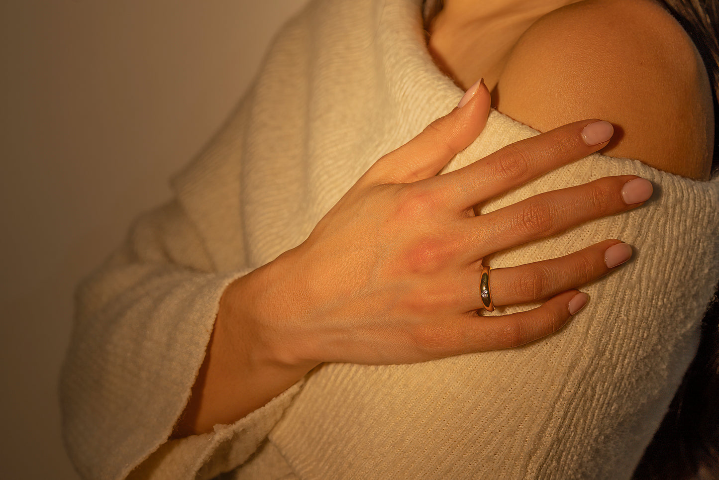 Heart Gem Adjustable Ring