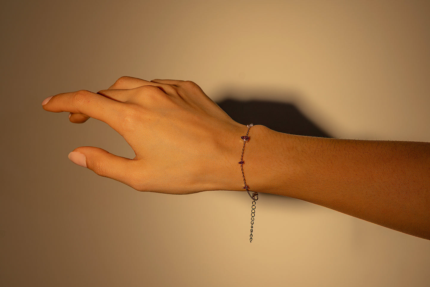 Triangle Gem Bracelet