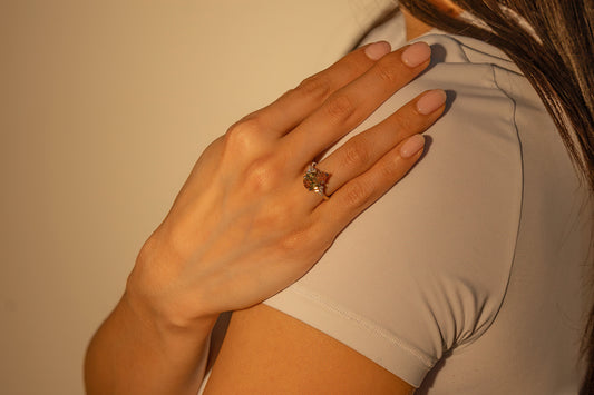 Plume Centerstone Ring