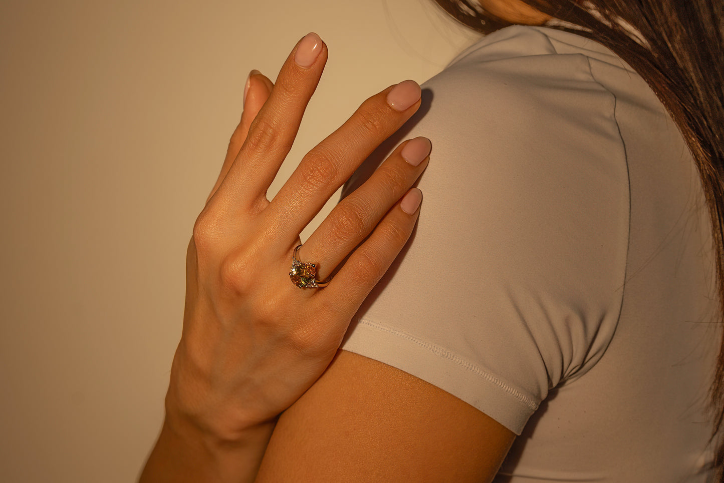 Plume Centerstone Ring